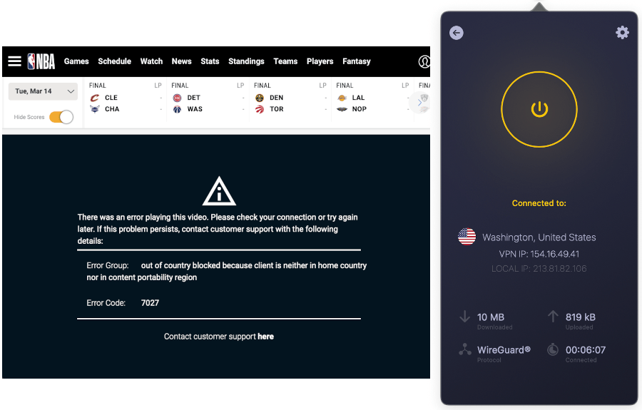 NBA VPN - VPN untuk Streaming NBA Langsung