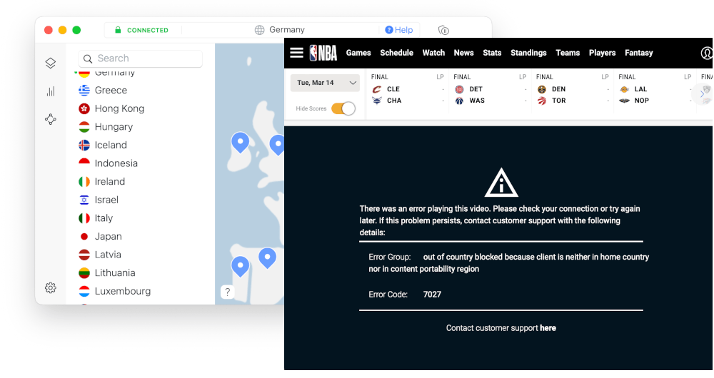 How To Bypass NBA League Pass Blackouts in 2023 - VPNPro