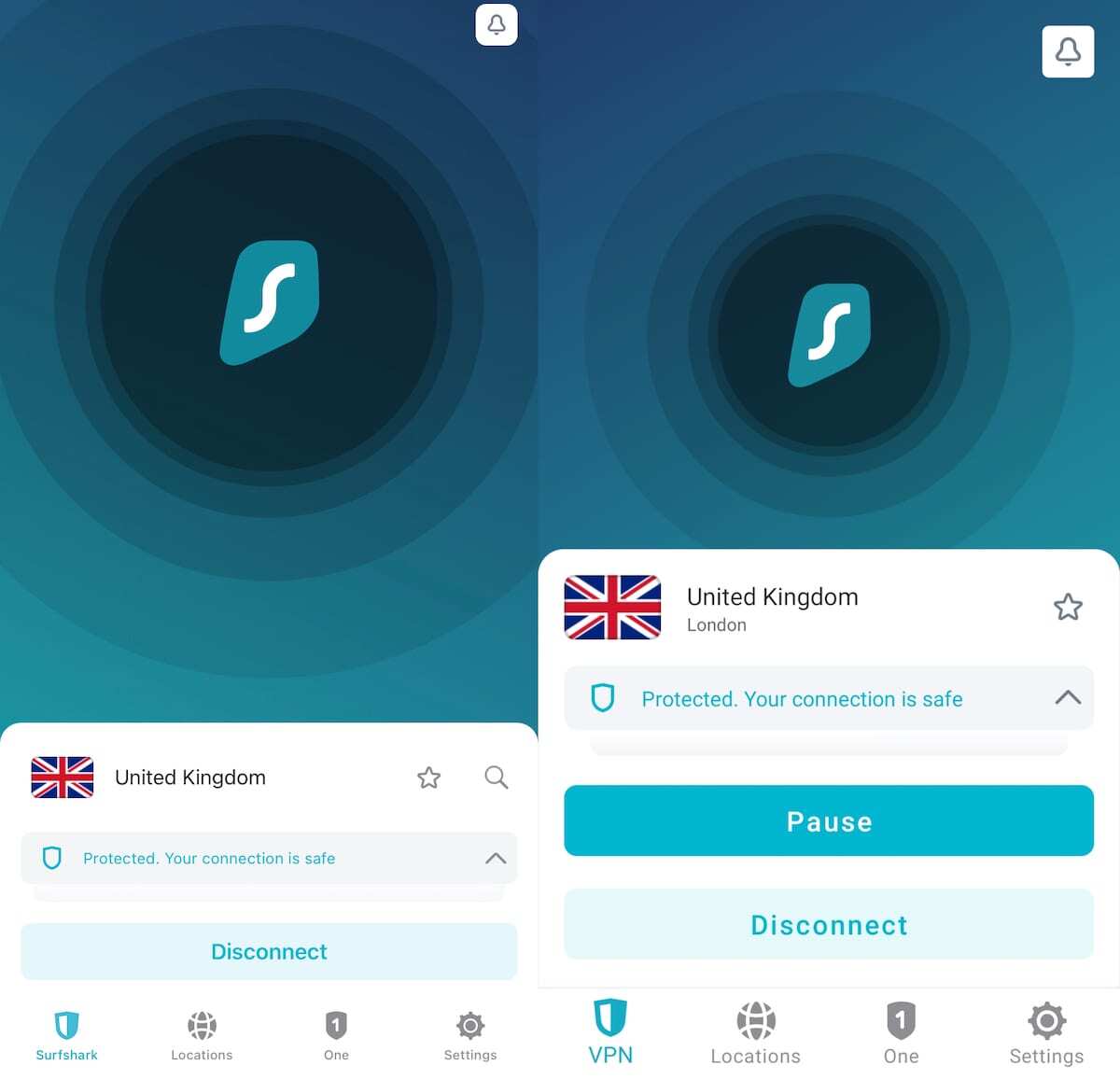 Surfshark Mobile Apps
