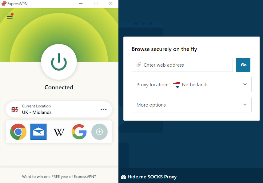 The difference between a VPN and a web proxy