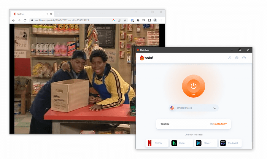Desbloqueando a Netflix EUA com a Hola VPN
