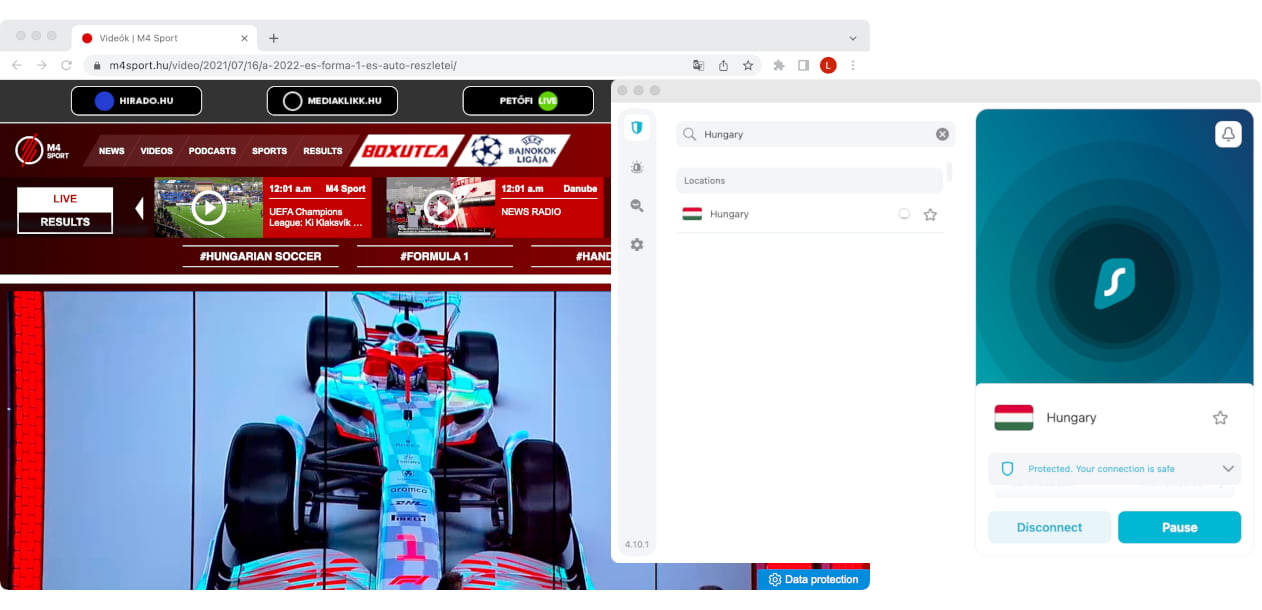 Guardare la F1 gratis su M4 Sport