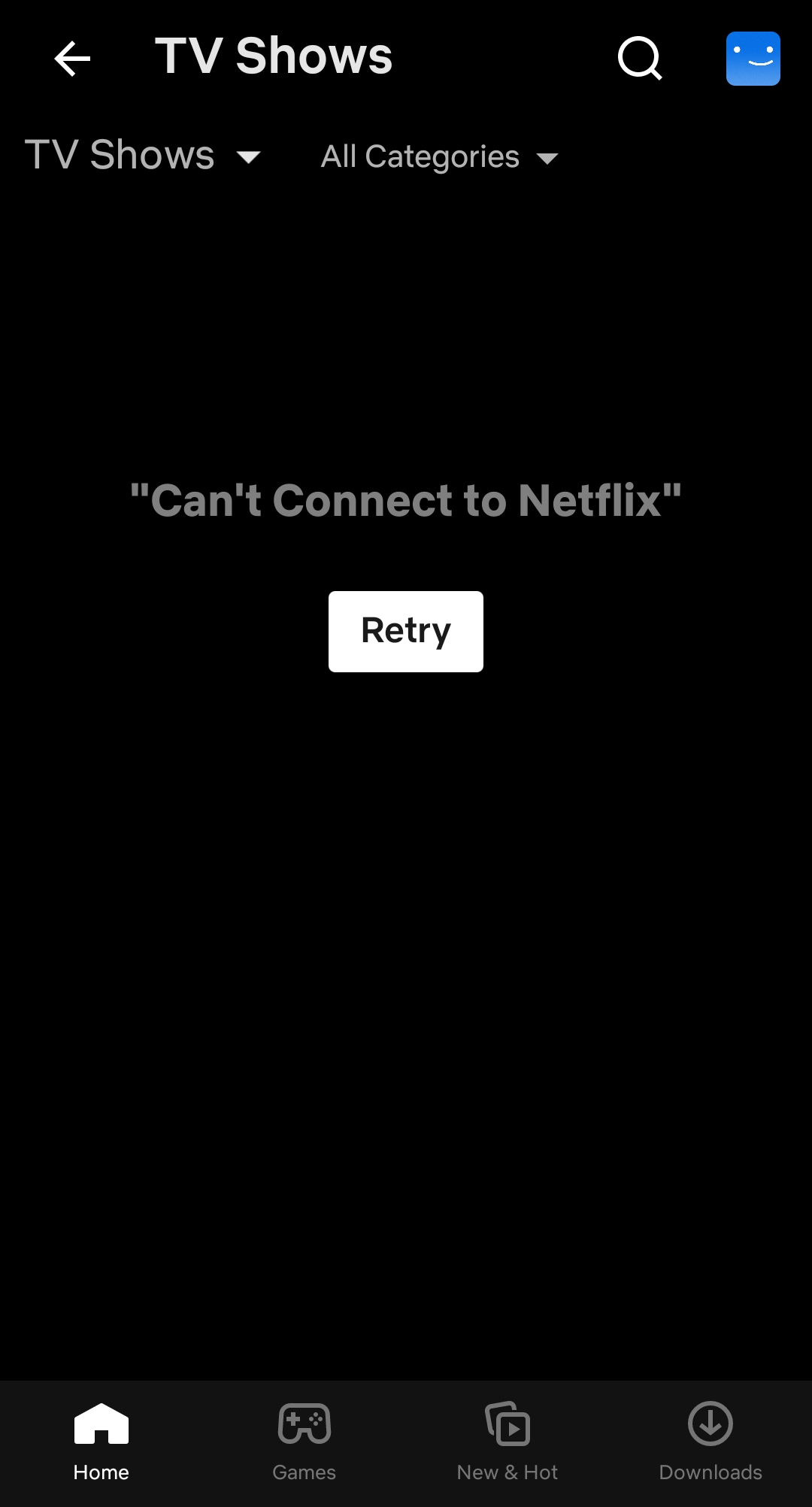 SuperVPN failing to unblock Netflix
