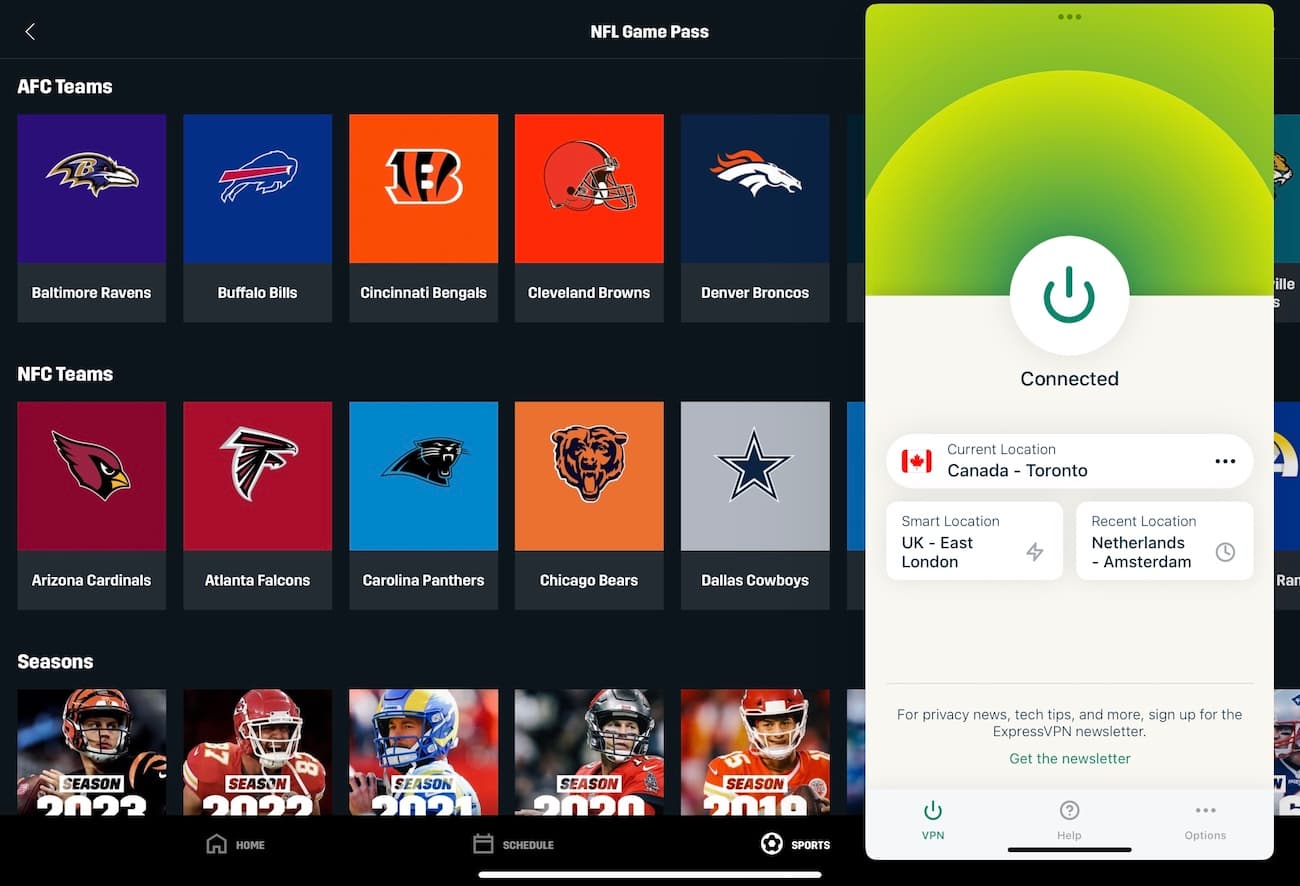 nfl game pass app android