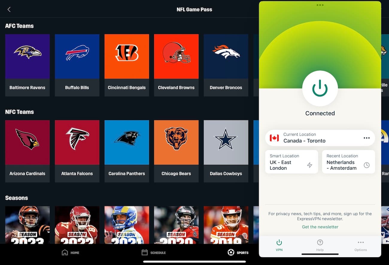 How to Watch Out-of-Market NFL Games with a VPN in 2023