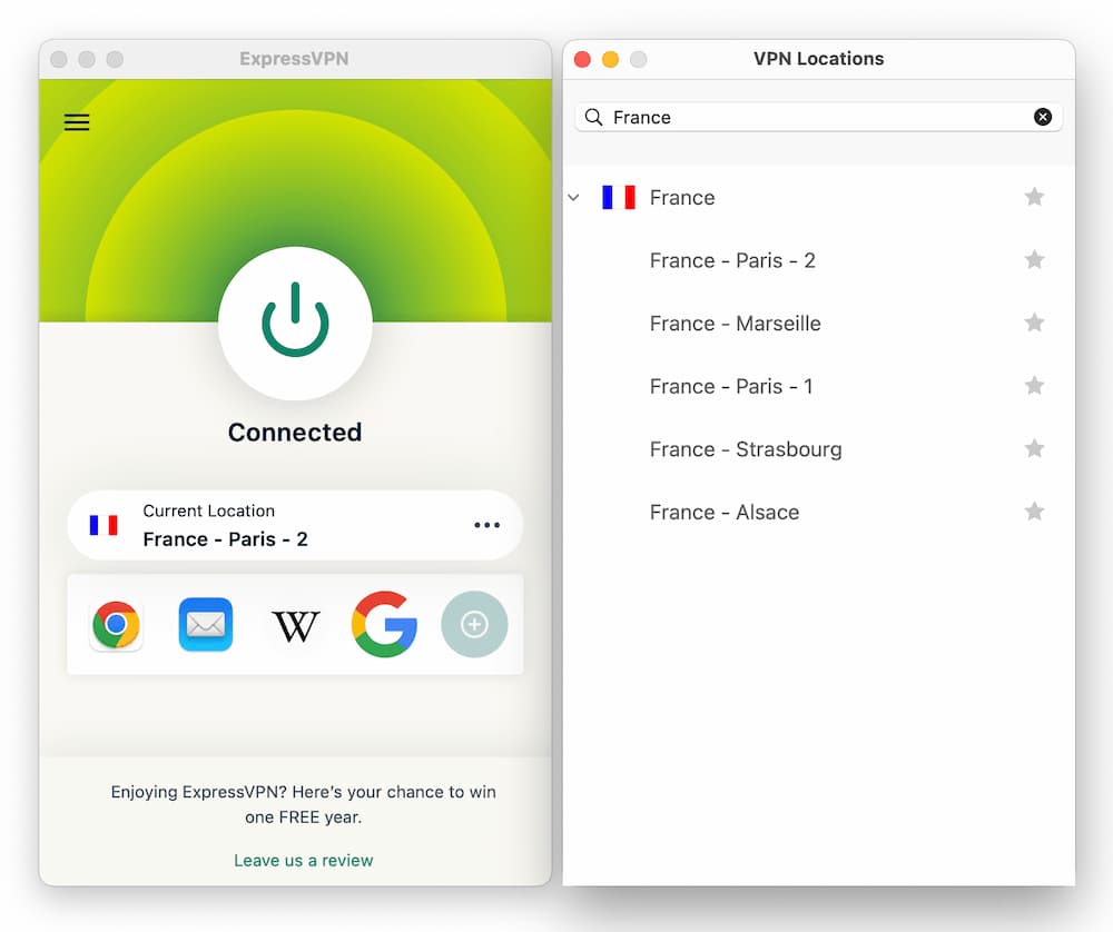 ExpressVPN France Servers