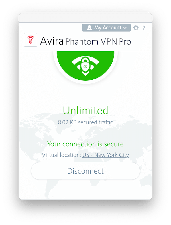 Avira Phantom VPN macOS App