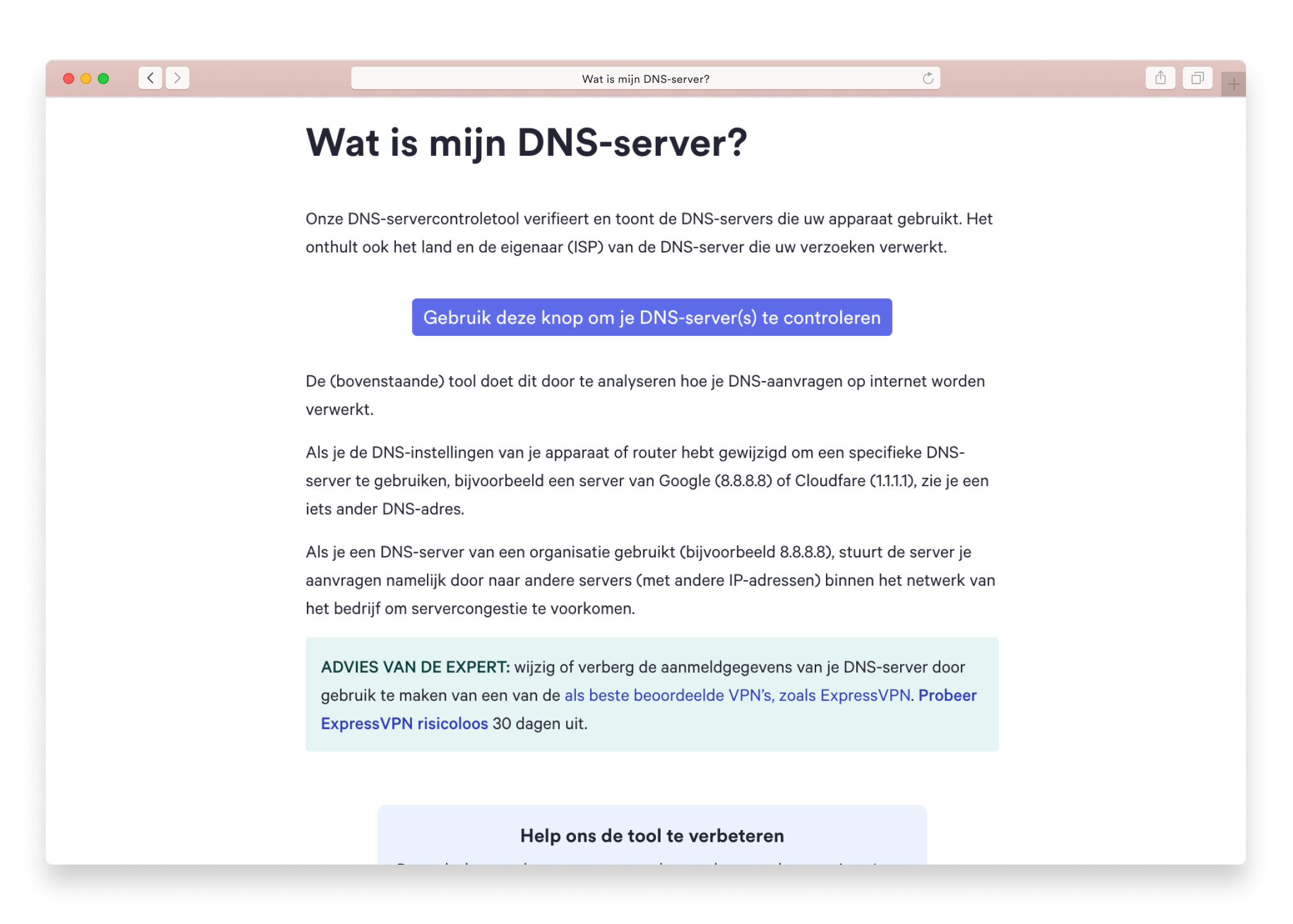 Wat is mijn DNS-server?