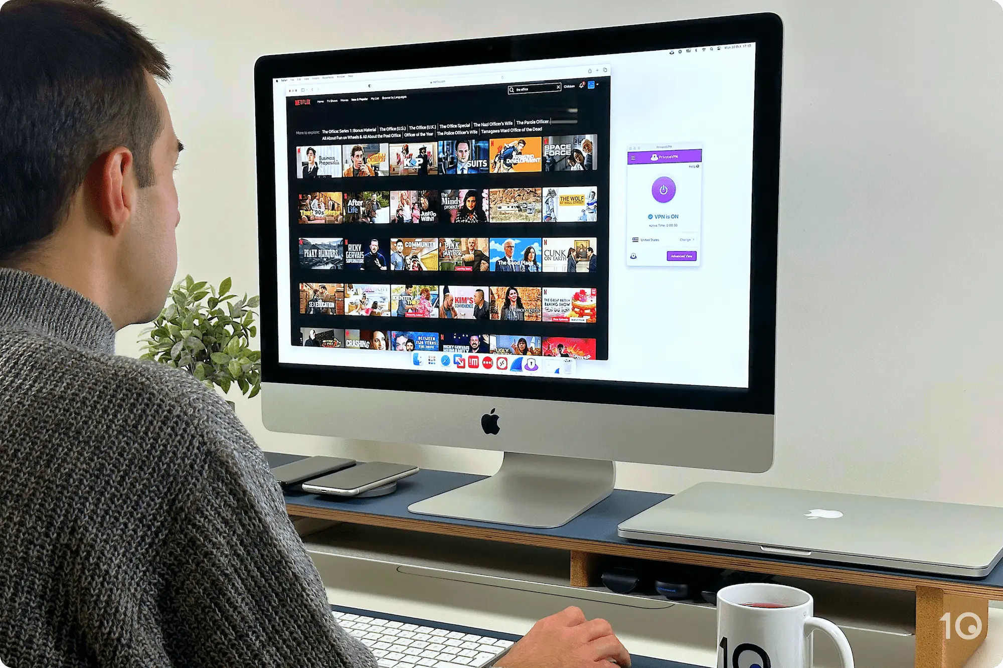 Test PrivateVPN z Netflixem na macOS