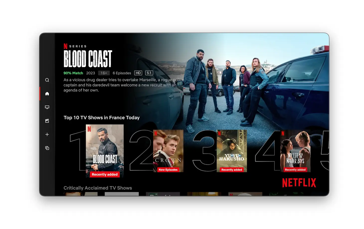 Netflix France sur Apple TV
