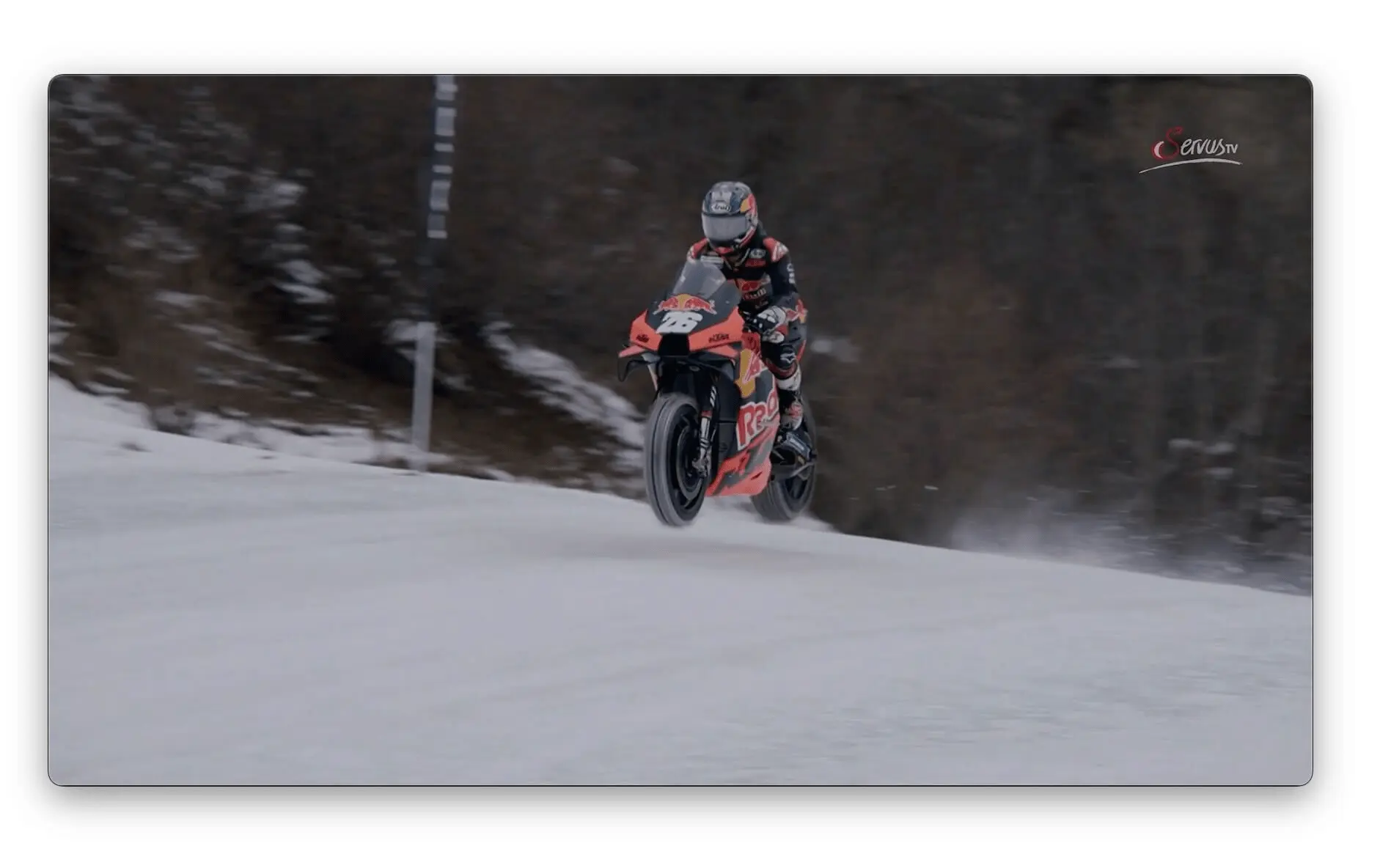Les courses de MotoGP sont diffusées sur l’appli ServusTV pour Apple TV