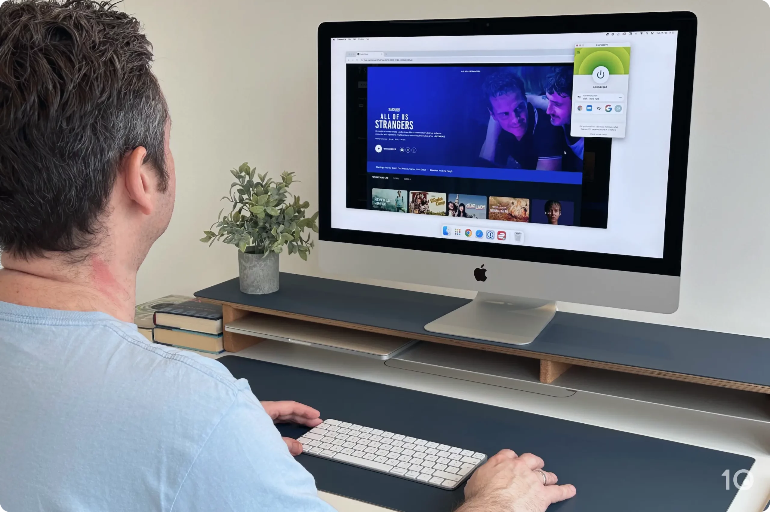 A ExpressVPN com o Hulu no macOS