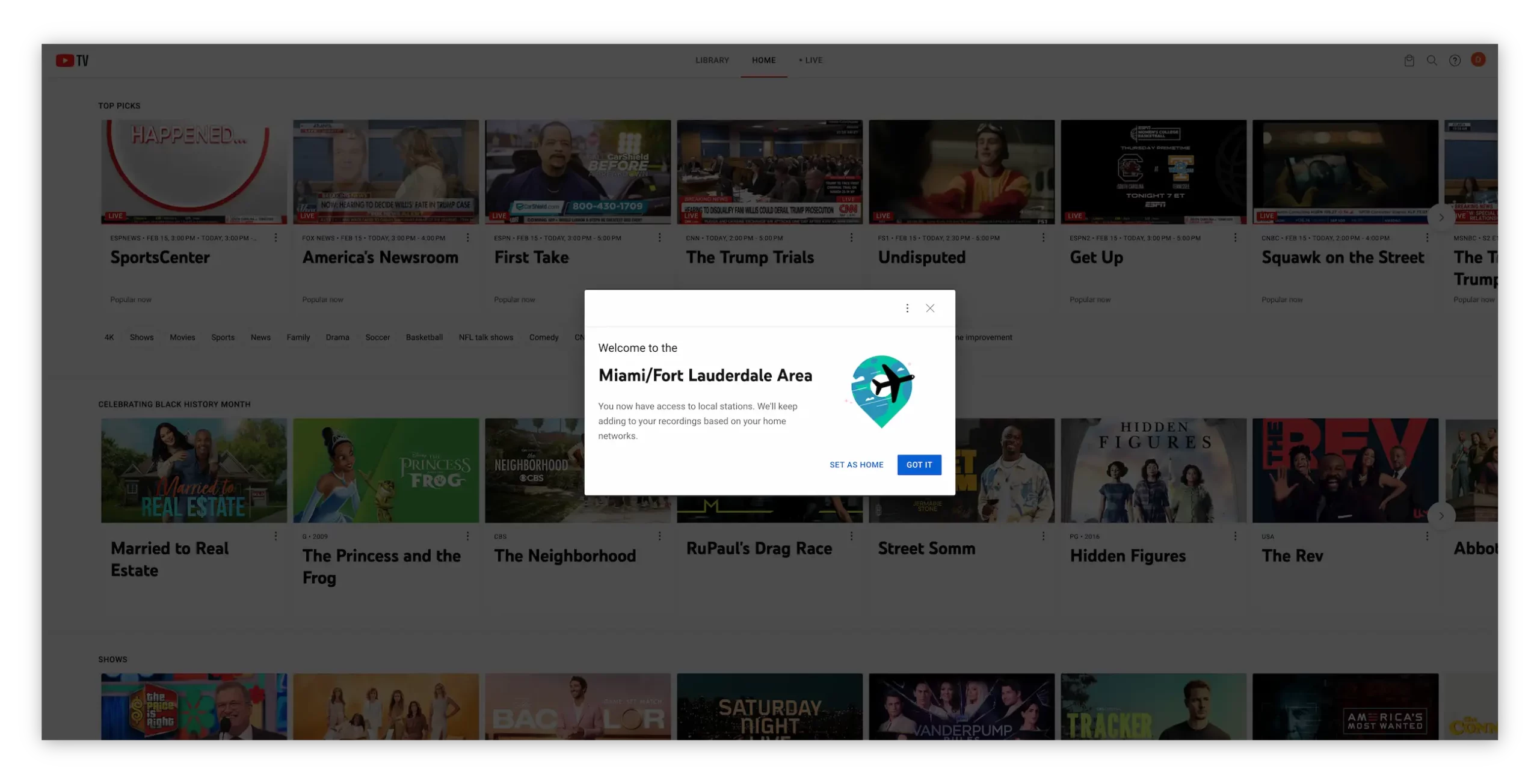 How to Change YouTube TV Location with a VPN - How To Change Home Area On Youtube Tv