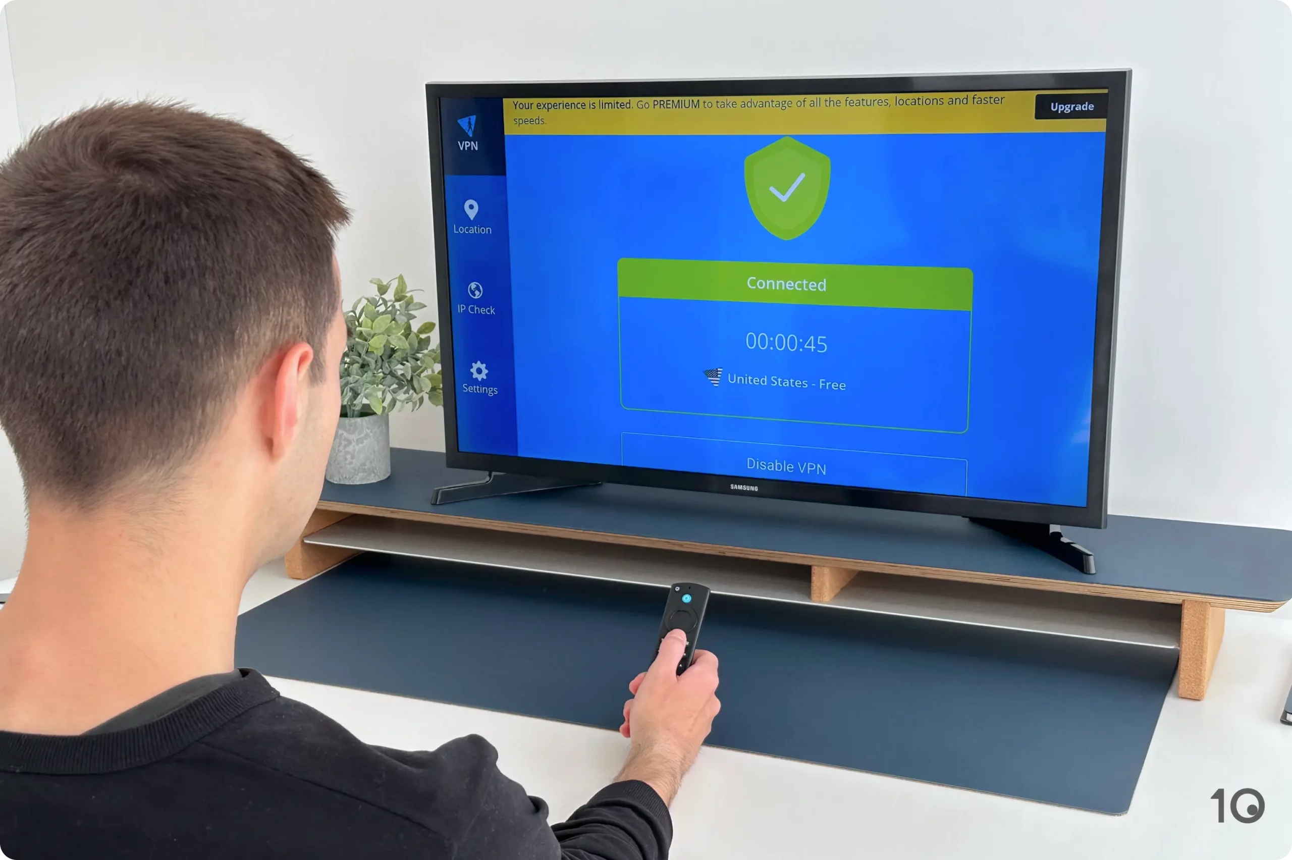 Uso de la aplicación Fire TV Stick de Hide.me