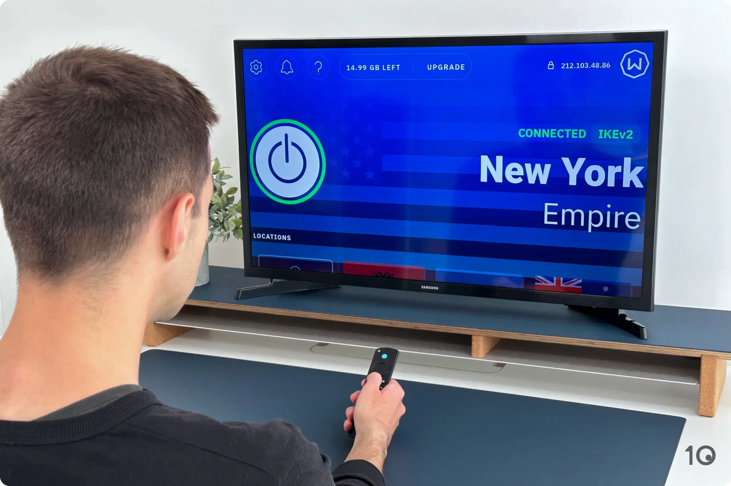Aplicación de Windscribe Gratis para Fire TV Stick 