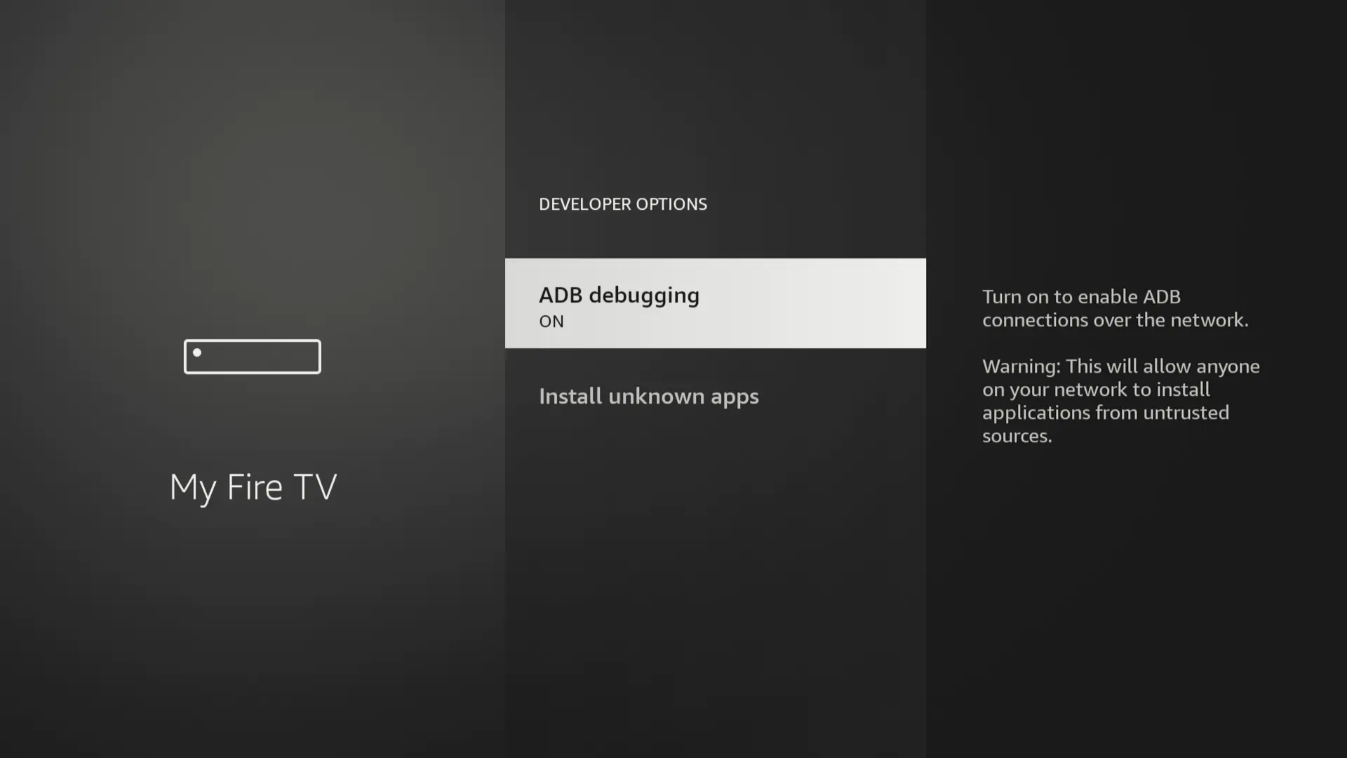 Installing a VPN on Fire TV Stick with .apk file #2