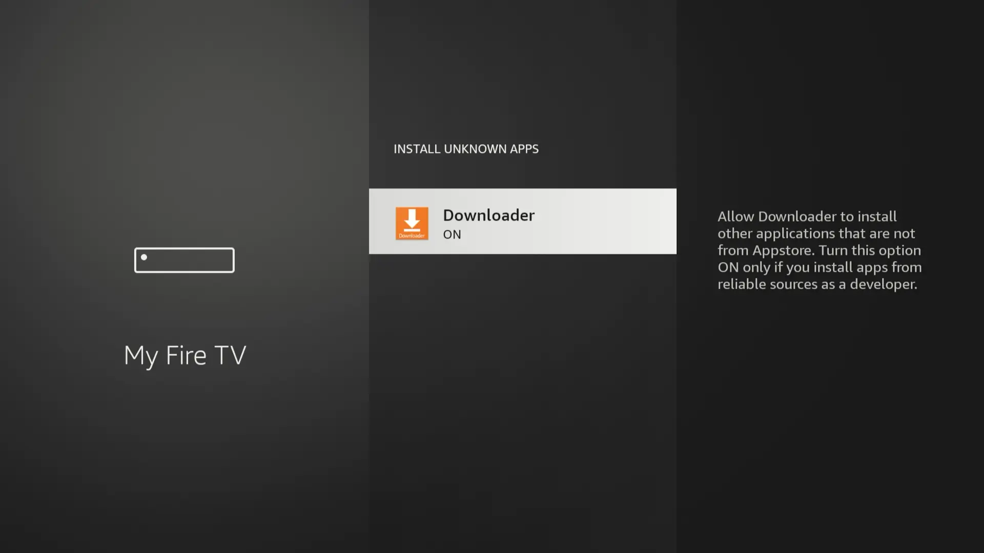 Installing a VPN on Fire TV Stick with .apk file #4