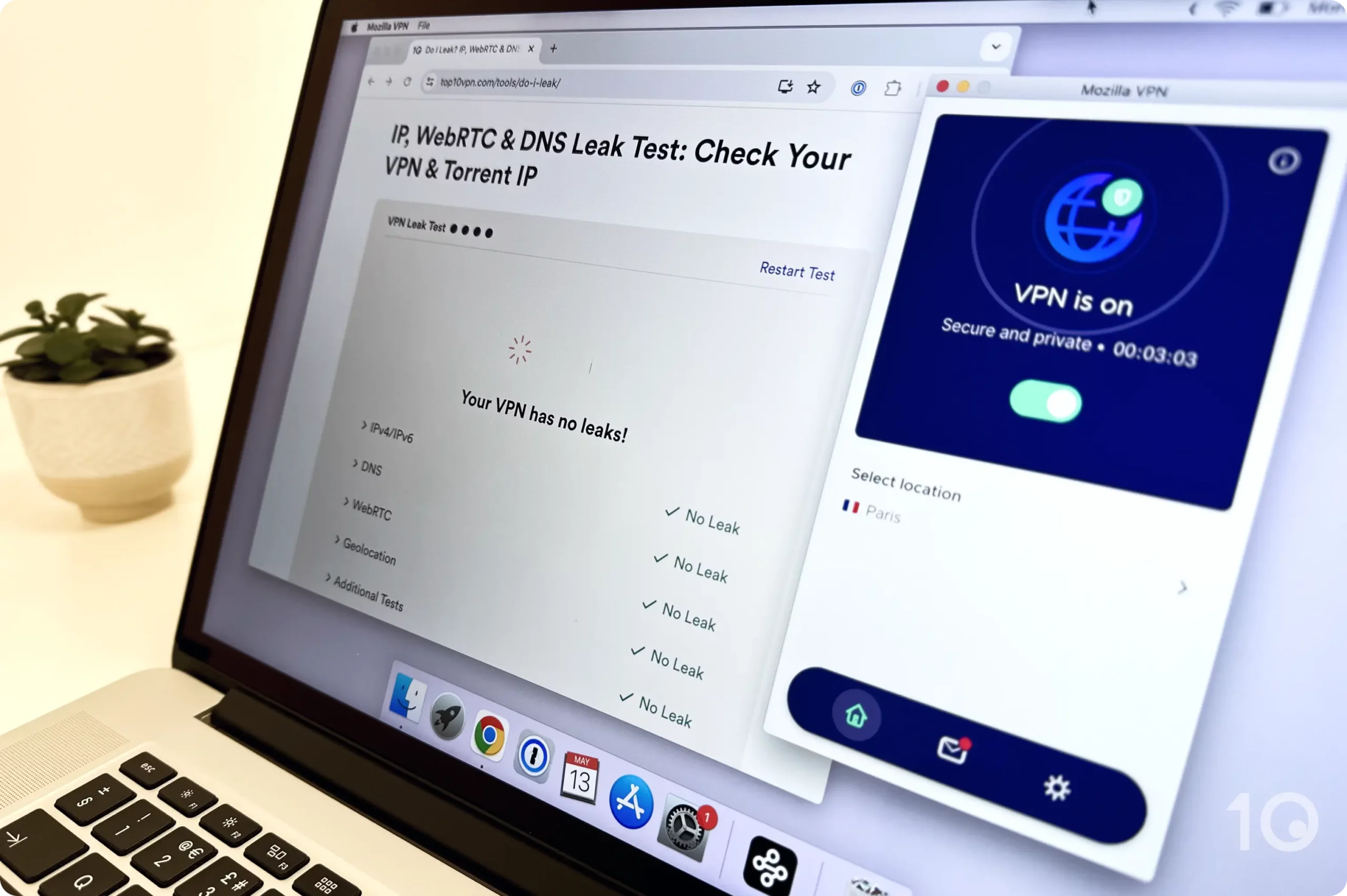 Testing Mozilla VPN for Leaks