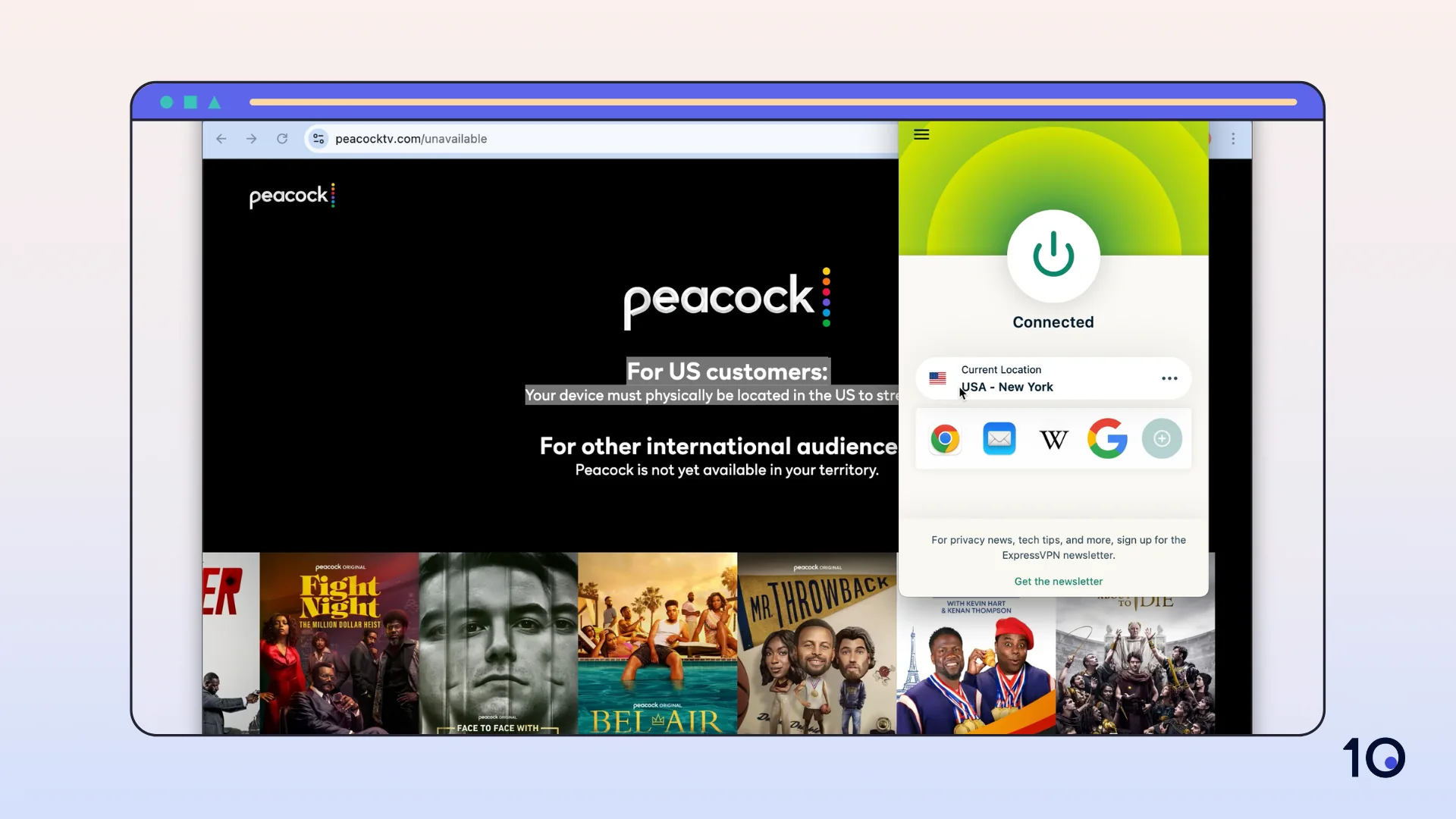 How to Watch Peacock Outside the US (Free & Paid VPNs)