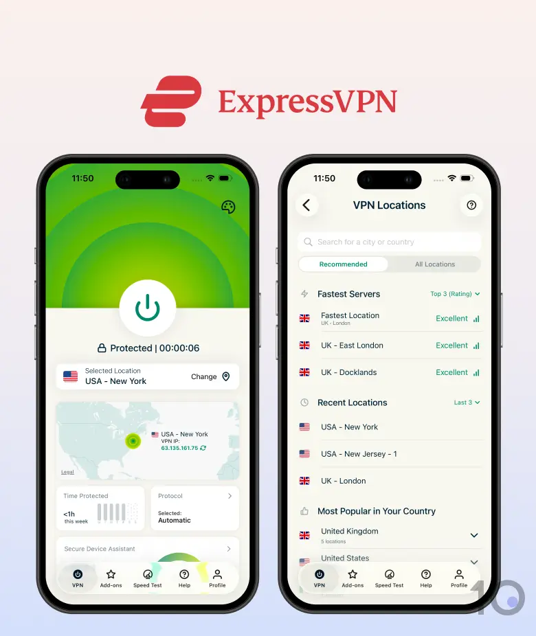 ExpressVPN app