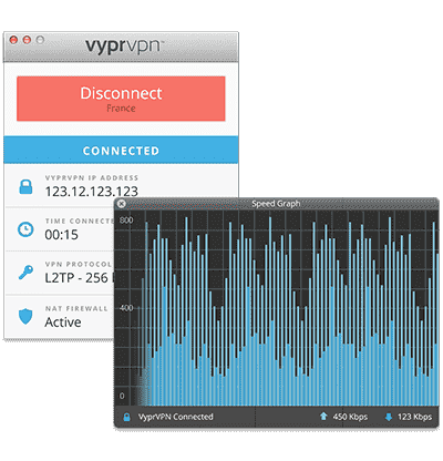 ไคลเอนต์ VyprVPN macOS
